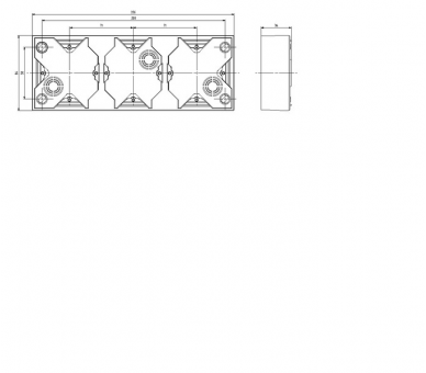 Puszka instalacyjna do serii IMPRESJA potrójna biały Impresja PNP-3Y/00