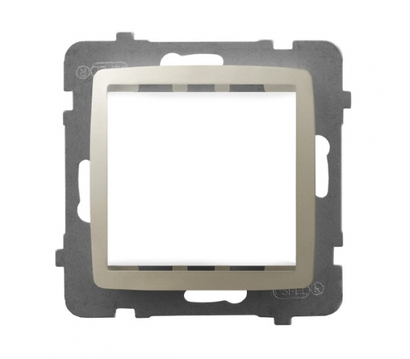 Adapter podtynkowy systemu OSPEL 45 do serii Karo ecru perłowy Karo AP45-1S/m/42