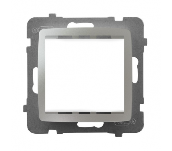Adapter podtynkowy systemu OSPEL 45 do serii Karo srebrny perłowy Karo AP45-1S/m/43