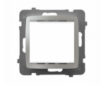 Adapter podtynkowy systemu OSPEL 45 do serii Karo srebrny perłowy Karo AP45-1S/m/43