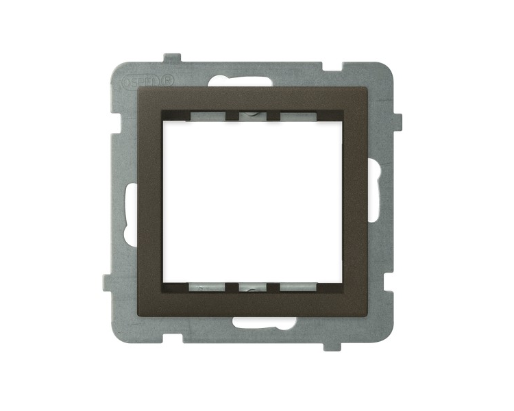 Adapter podtynkowy systemu OSPEL 45 do serii Sonata czekoladowy metalik Sonata AP45-1R/m/40