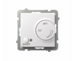 Regulator temperatury z czujnikiem napowietrznym biały Sonata RTP-1RN/m/00
