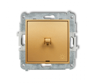 Przycisk zwierny światło w stylu amerykańskim, Złoty Karlik Mini 29MWPUS-5