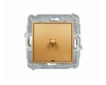 Przycisk zwierny światło w stylu amerykańskim, Złoty Karlik Mini 29MWPUS-5