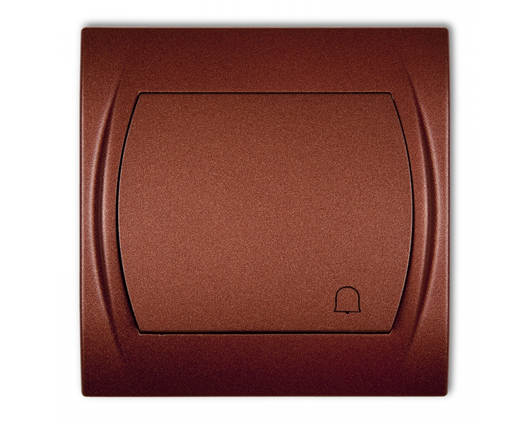 Łącznik zwierny dzwonek, Brązowy Metalik Karlik Logo 9LWP-4