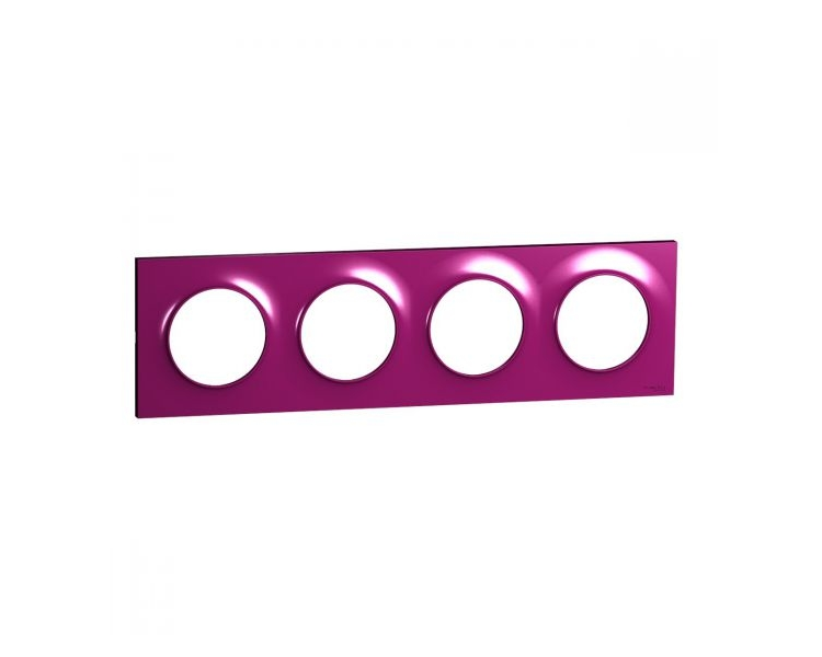 Ramka 4-krotna, purpurowy S52P708D