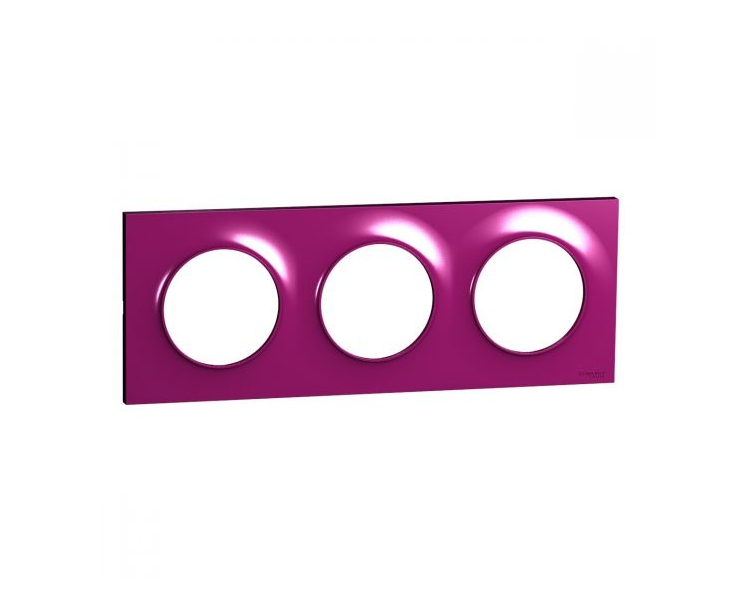 Ramka 3-krotna, purpurowy S52P706D