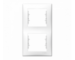 Ramka 2-krotna pionowa biały SDN5801121
