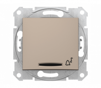 Przycisk dzwonek z podświetleniem satyna SDN1600468
