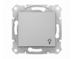 Przycisk światło aluminium SDN0900160