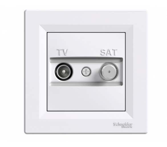 Gniazdo TV-SAT końcowe (1dB) biały EPH3400121
