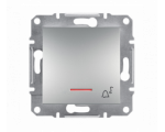 Przycisk dzwonek bez ramki z podświetleniem aluminium EPH1700161