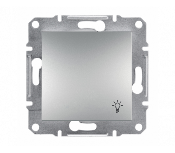 Przycisk światło bez ramki aluminium EPH0900161