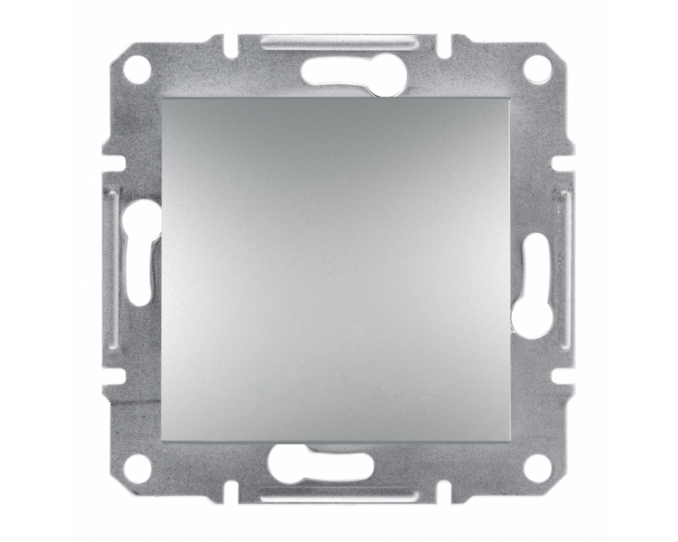 Przycisk bez ramki (z. śrub), aluminium EPH0800361