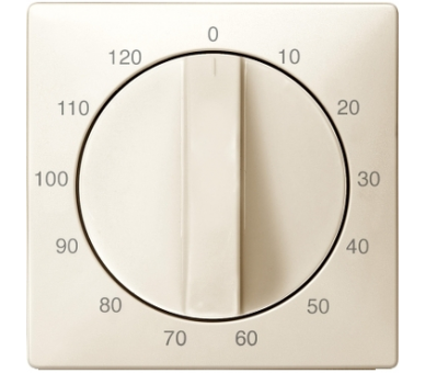 Płytka centralna System D łącznika czasowego obrotowy 120 minut kremowy MTN538444