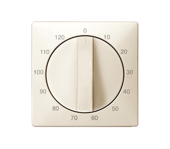 Płytka centralna System D łącznika czasowego obrotowy 120 minut kremowy MTN538444