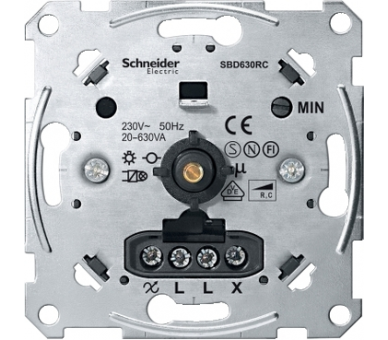 Mechanizm ściemniacza obrotowy R,C 230VAC 20-630VA MTN5137-0000