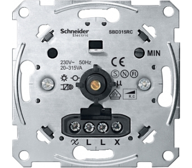 Mechanizm ściemniacza obrotowy R,C 230VAC 20-315VA MTN5136-0000