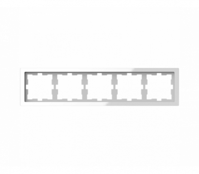 D-Life ramka 5kr biel kryształowa MTN4050-6520