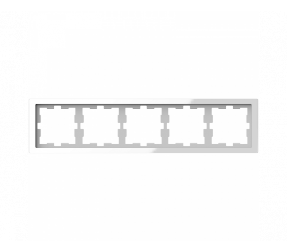 D-Life ramka 5kr biel kryształowa MTN4050-6520