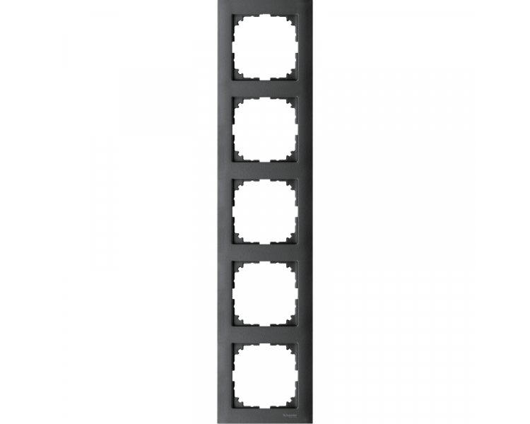 Ramka M-Pure pięciokrotna antracytowy MTN4050-3614