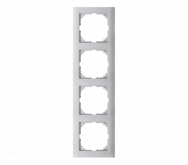 Ramka M-Pure czterokrotna aluminium MTN4040-3660