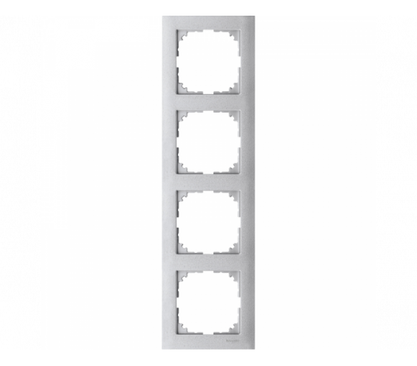 Ramka M-Pure czterokrotna aluminium MTN4040-3660