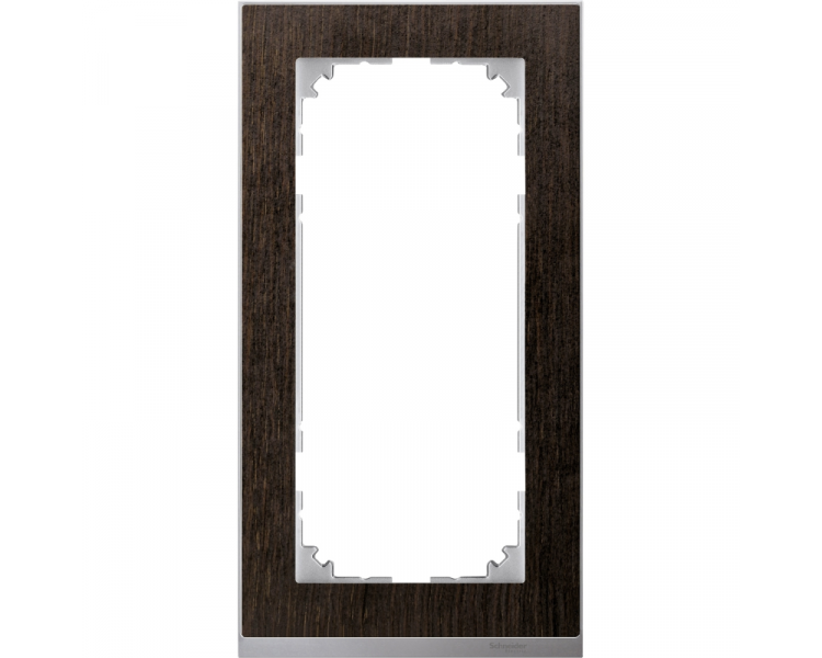 Ramka M-Pure Decor podwójna bez poprzeczki wenge MTN4025-3671