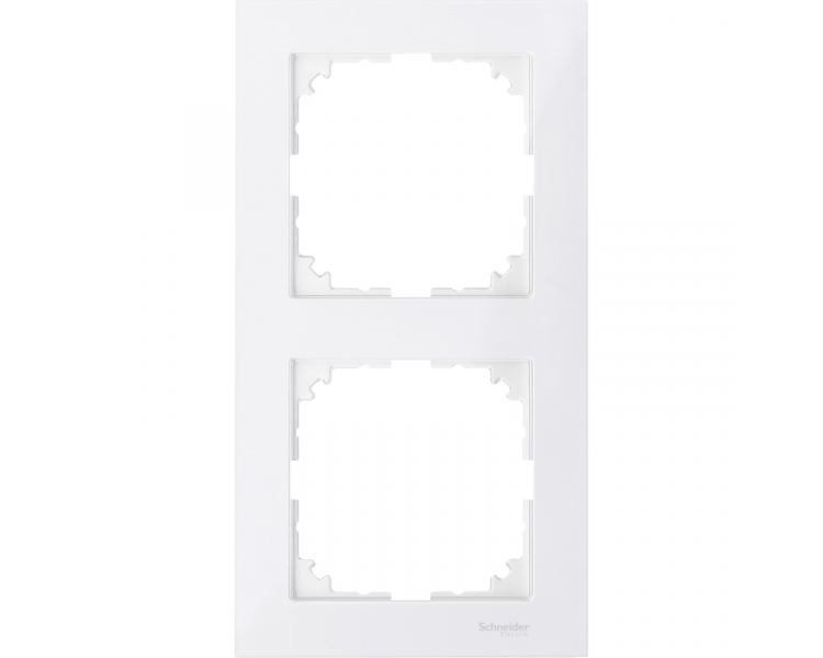 Ramka M-Pure podwójna biały polarny MTN4020-3619