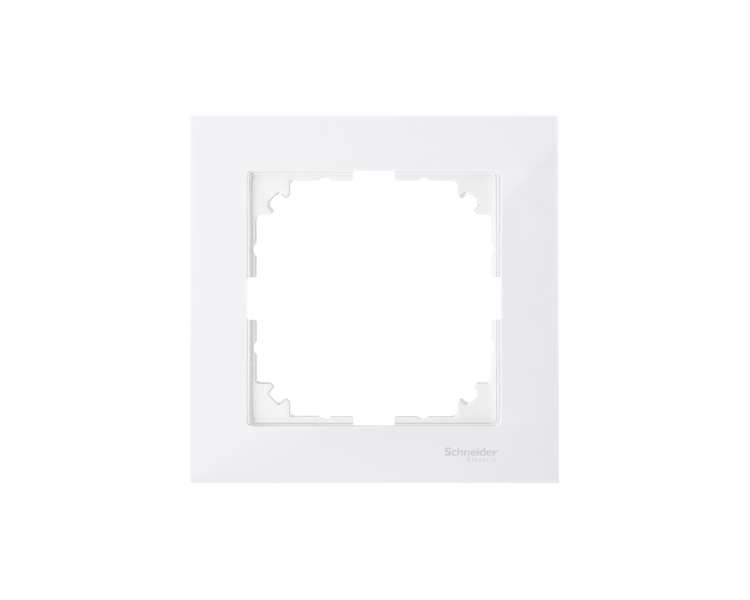 Ramka M-Pure pojedyncza biały polarny MTN4010-3619