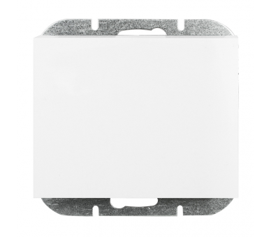 Wyłącznik klawiszowy instalacyjny p/t 10A, 250V, schodowy, podświetlany WP-5N/S biały