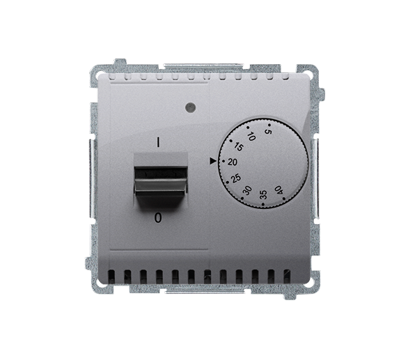 Regulator temperatury z czujnikiem wewnętrznym inox, metalizowany BMRT10W.02/21