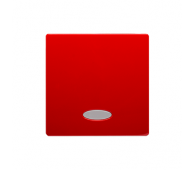 Klawisz pojedynczy z oczkiem do łączników i przycisków podświetlanych czerwony BMKW1L/22