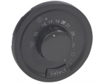 Plakietka termostatu pokojowego, programowalnego z dodatkowym wejściem grafitowa CELIANE 067993
