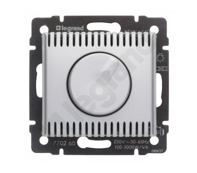 Ściemniacz obrotowy 1000W ALUMINIUM VALENA 770260