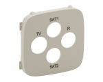 Plakietka gniazda TV-RD-SAT-SAT KREMOWA VALENA ALLURE 754816