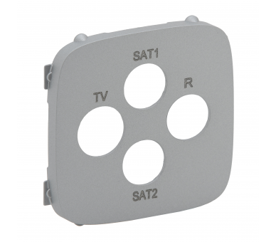 Plakietka gniazda TV-RD-SAT-SAT ALUMINIUM VALENA ALLURE 754817