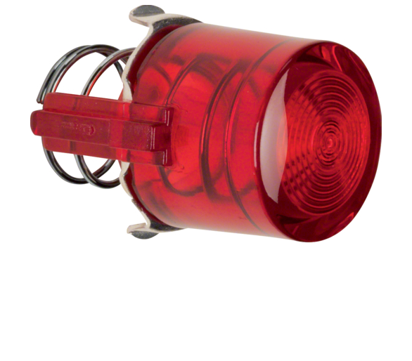 Serie 1930/Glas Przycisk do łącznika i sygnalizatora E10, czerwony przezroczysty Berker 1229
