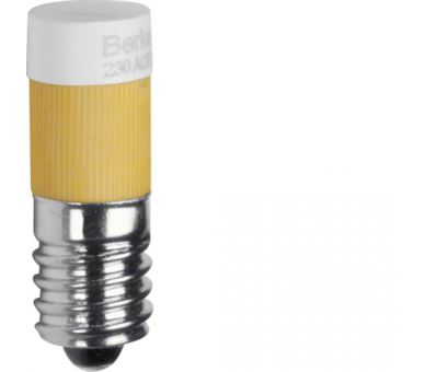 Żarówka LED E10, żółty Berker 167802