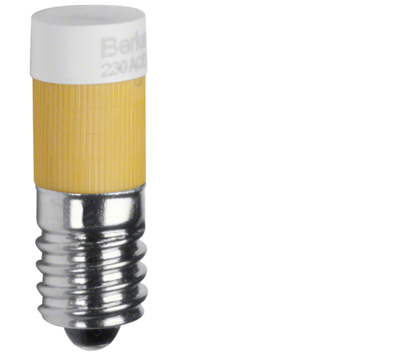 Żarówka LED E10, żółty Berker 167802