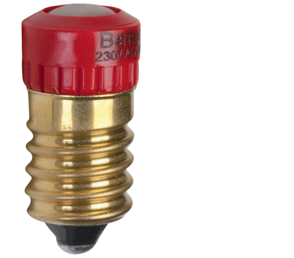 Żarówka LED E14, czerwony Berker 167901