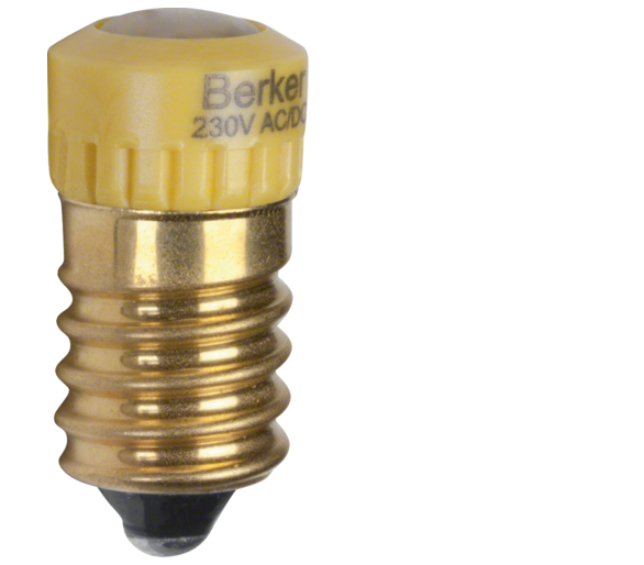 Żarówka LED E14, żółty Berker 167902