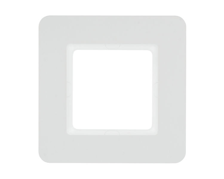 Q.7 Ramka 1-krotna, biały aksamit, lakierowany Berker 10116189