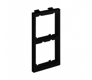 Adapter CIMA pionowy 2× K45 108×52mm szary grafit S62/14