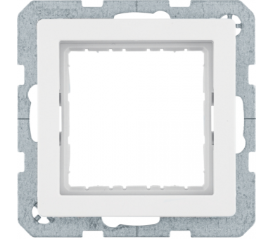 Q.x Zestaw adaptacyjny do modułów systo 45x45mm, biały, aks Berker 14406089