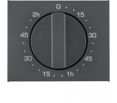 K.1 Płytka czołowa z pokrętłem do mechanicznego łącznika czasowego 120 min, ant Berker 16357106