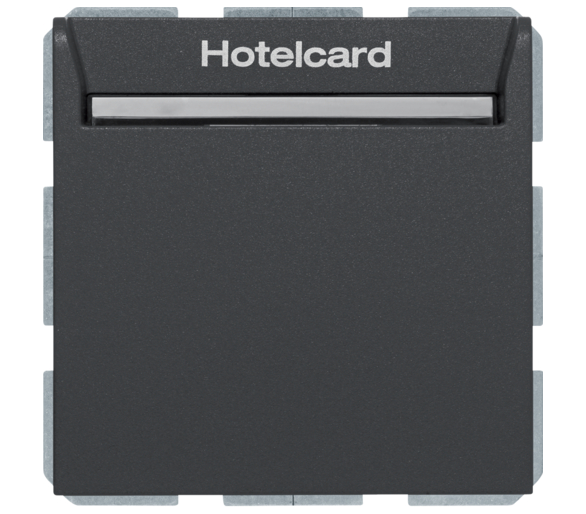 B.Kwadrat/B.3/B.7 Łącznik przekaźnikowy na kartę hotelową, antracyt, mat Berker 16409906