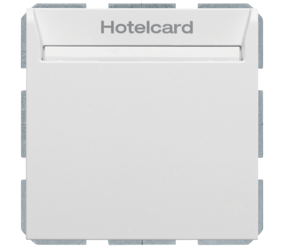 B.3/B.7 Łącznik przekaźnikowy na kartę hotelową, biały, mat Berker 16409909