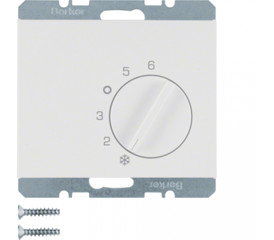 K.1 Reg. temp. pom. st. zm. i el. centr. biały Berker 20267109