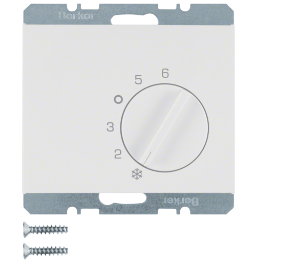 K.1 Reg. temp. pom. st. zm. i el. centr. biały Berker 20267109